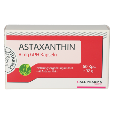 ASTAXANTHIN 8 mg GPH Kapseln