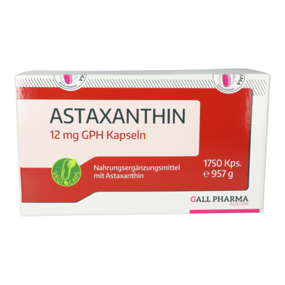 ASTAXANTHIN 12 mg GPH Kapseln