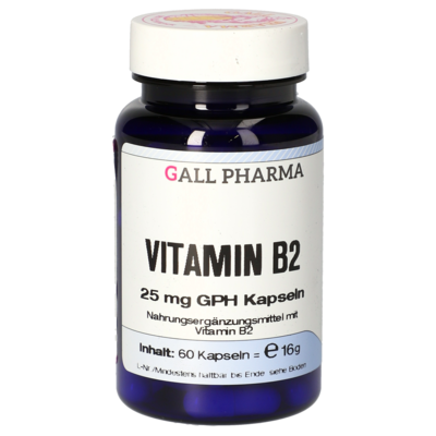 VITAMIN B2 25 mg GPH Kapseln