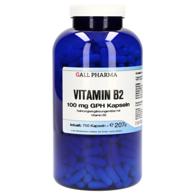 VITAMIN B2 100 mg GPH Kapseln