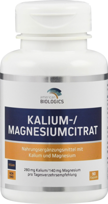 KALIUM-/MAGNESIUMCITRAT American Biologics Kapseln