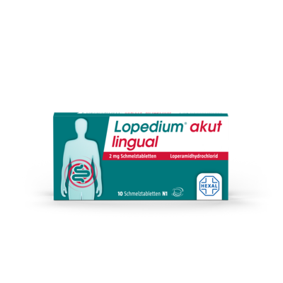 LOPEDIUM akut lingual 2 mg Schmelztabletten