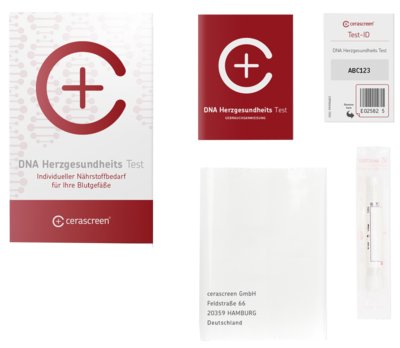 CERASCREEN DNA Herzgesundheits Test