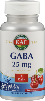 GABA 25 mg ActivMelt KAL Sublingualtabletten