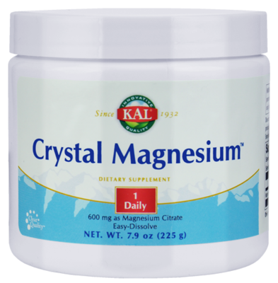 MAGNESIUM CITRAT 600 mg Crystal-Magnesium KAL Plv.