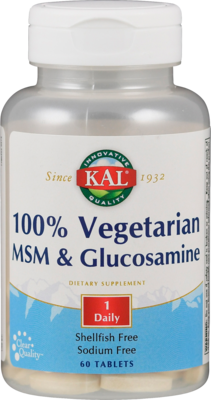 MSM & GLUCOSAMIN 100% vegetarisch KAL Tabletten