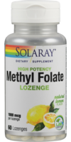 METHYL FOLAT 1000 µg Solaray Lutschtabletten