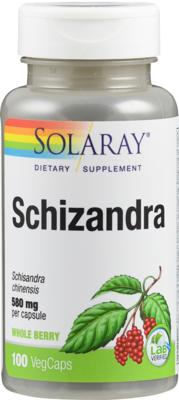 SCHIZANDRABEEREN 580 mg Solaray Kapseln