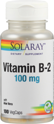 VITAMIN B2 100 mg Solaray Kapseln