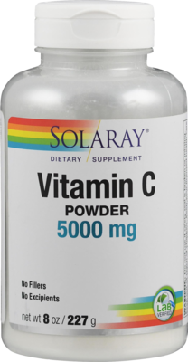 VITAMIN C 5000 mg Solaray Pulver