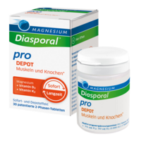 MAGNESIUM DIASPORAL pro D3+K2 DEPOT Muskel+Kno.Tab