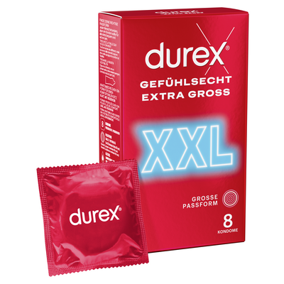 DUREX Gefühlsecht XXL Kondome