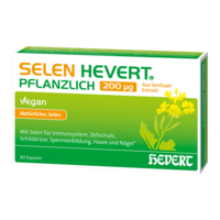 SELEN HEVERT pflanzlich 200 µg Kapseln