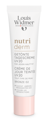 WIDMER nutriderm getönte Tagescr.UV 20 bron.02 o.P