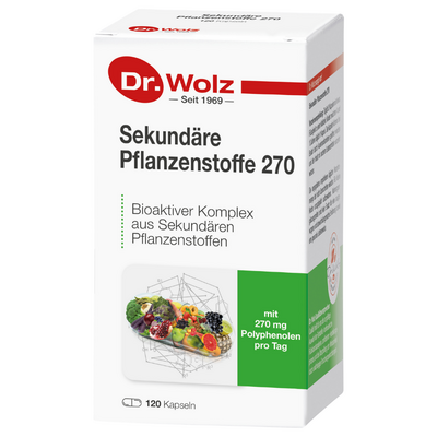 SEKUNDÄRE Pflanzenstoffe 270 Kapseln