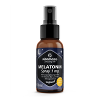 MELATONIN 1 mg hochdosiert vegan Spray