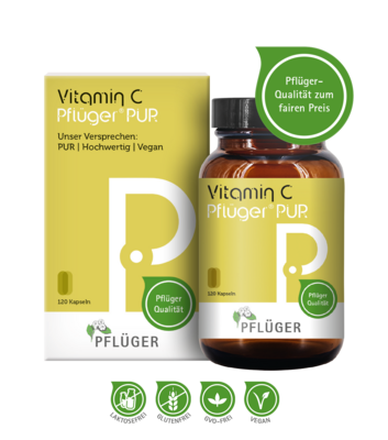 VITAMIN C PFLÜGER PUR 250 mg Kapseln