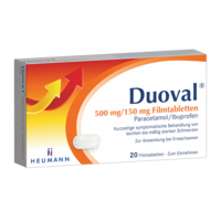 DUOVAL 500 mg/150 mg Filmtabletten