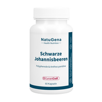 SCHWARZE JOHANNISBEER 500 mg+Polyphenole veg.Kps