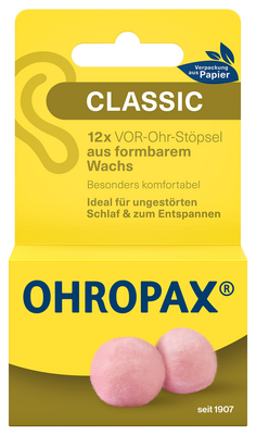 OHROPAX Classic Wachs Vor-Ohr Stöpsel