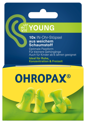 OHROPAX Young Schaumstoff In-Ohr Stöpsel