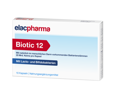 ELACPHARMA Biotic 12 Hartkapseln