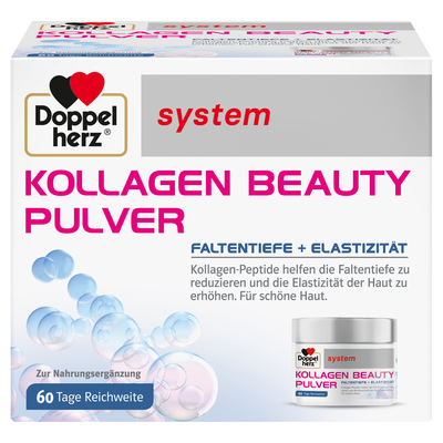 DOPPELHERZ Kollagen Beauty Pulver system