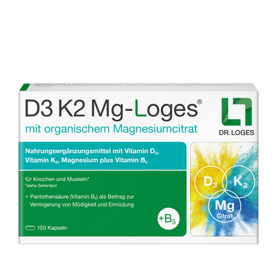 D3 K2 Mg-Loges Kapseln