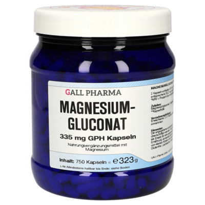MAGNESIUMGLUCONAT 335 mg GPH Kapseln