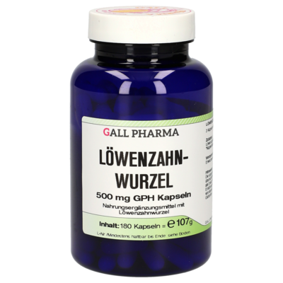 LÖWENZAHNWURZEL 500 mg GPH Kapseln