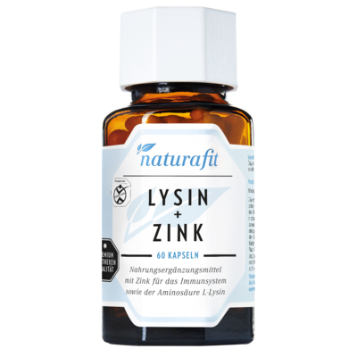 NATURAFIT Lysin+Zink Kapseln