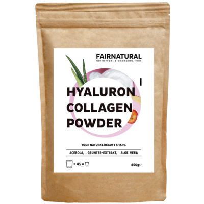 FAIRNATURAL Kollagen Hyaluron+Vitamin C Pulver