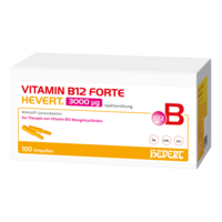 VITAMIN B12 FORTE Hevert 3000 µg Inj.-Lsg.Amp.