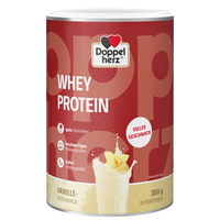 DOPPELHERZ Whey Protein Vanille-Geschmack Pulver