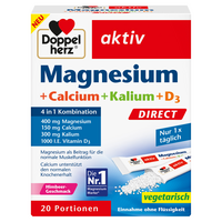 DOPPELHERZ Magneisum+Calcium+Kalium+D3 DIRECT Pel.