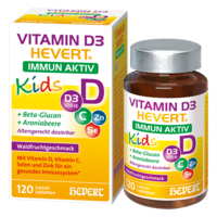 VITAMIN D3 HEVERT Immun Aktiv Kids Lutschtabletten