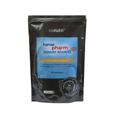 POWER EIWEISS plus Protein Shake Pulver Vanille