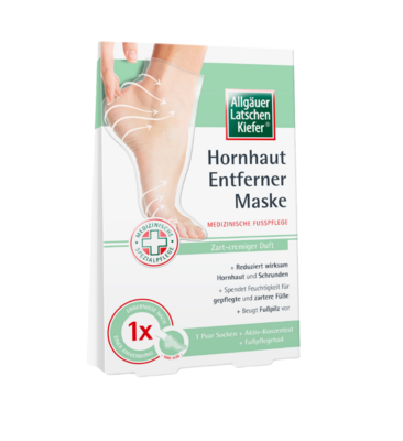 ALLGÄUER LATSCHENK. Hornhaut Entf.Maske cremig Set