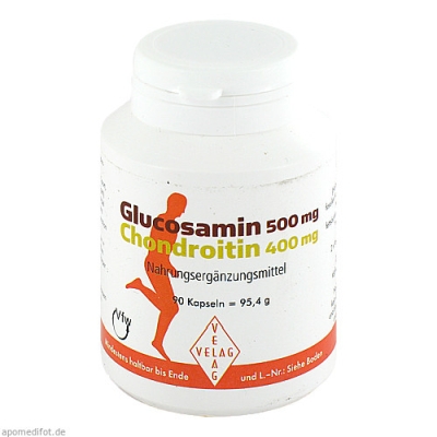 GLUCOSAMIN 500 mg+Chondroitin 400 mg Kapseln