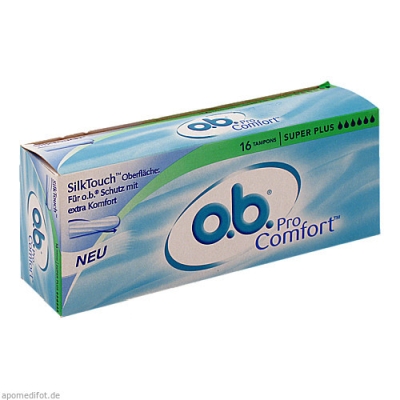 O.B. Tampons ProComfort super
