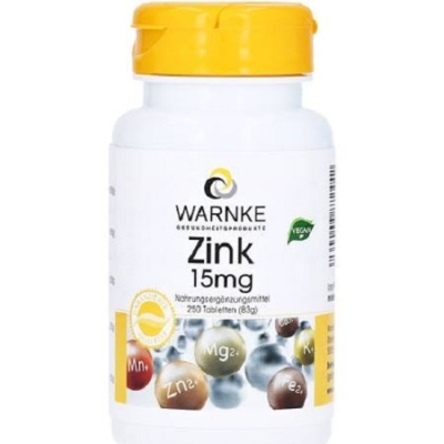 ZINK 15 mg Tabletten