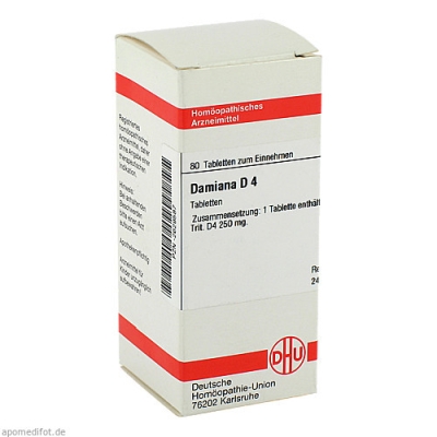 DAMIANA D 4 Tabletten