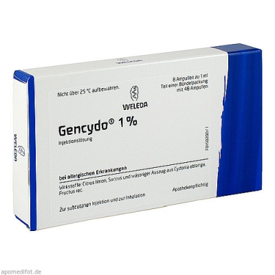 GENCYDO 1% Injektionslösung