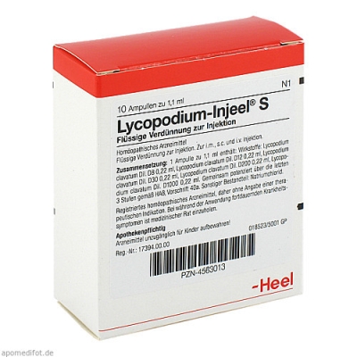 LYCOPODIUM INJEEL S Ampullen