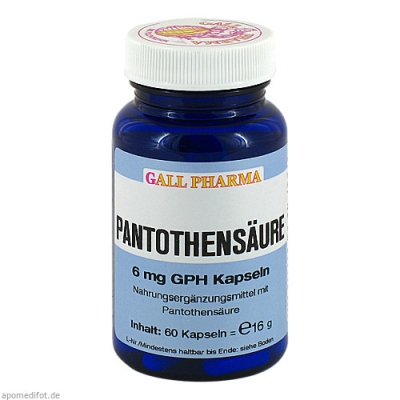 PANTOTHENSÄURE 6 mg GPH Kapseln