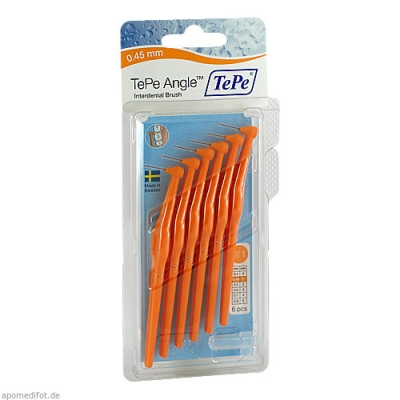 TEPE Angle Interdentalbürste 0,45mm orange