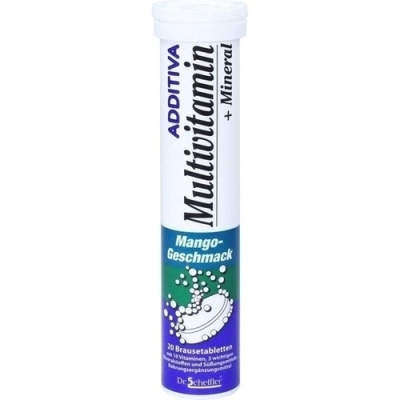 ADDITIVA Multivit.+Mineral Mango R Brausetabletten