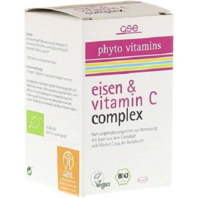 GSE Eisen & Vitamin C Complex Bio Tabletten